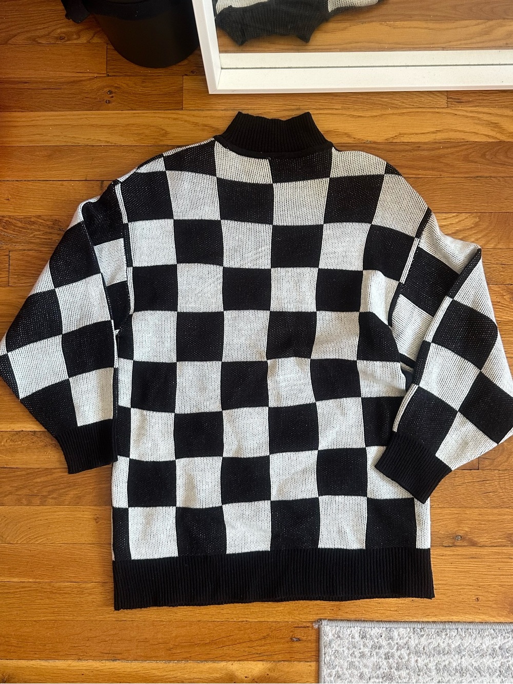 H&M Checker Sweater
